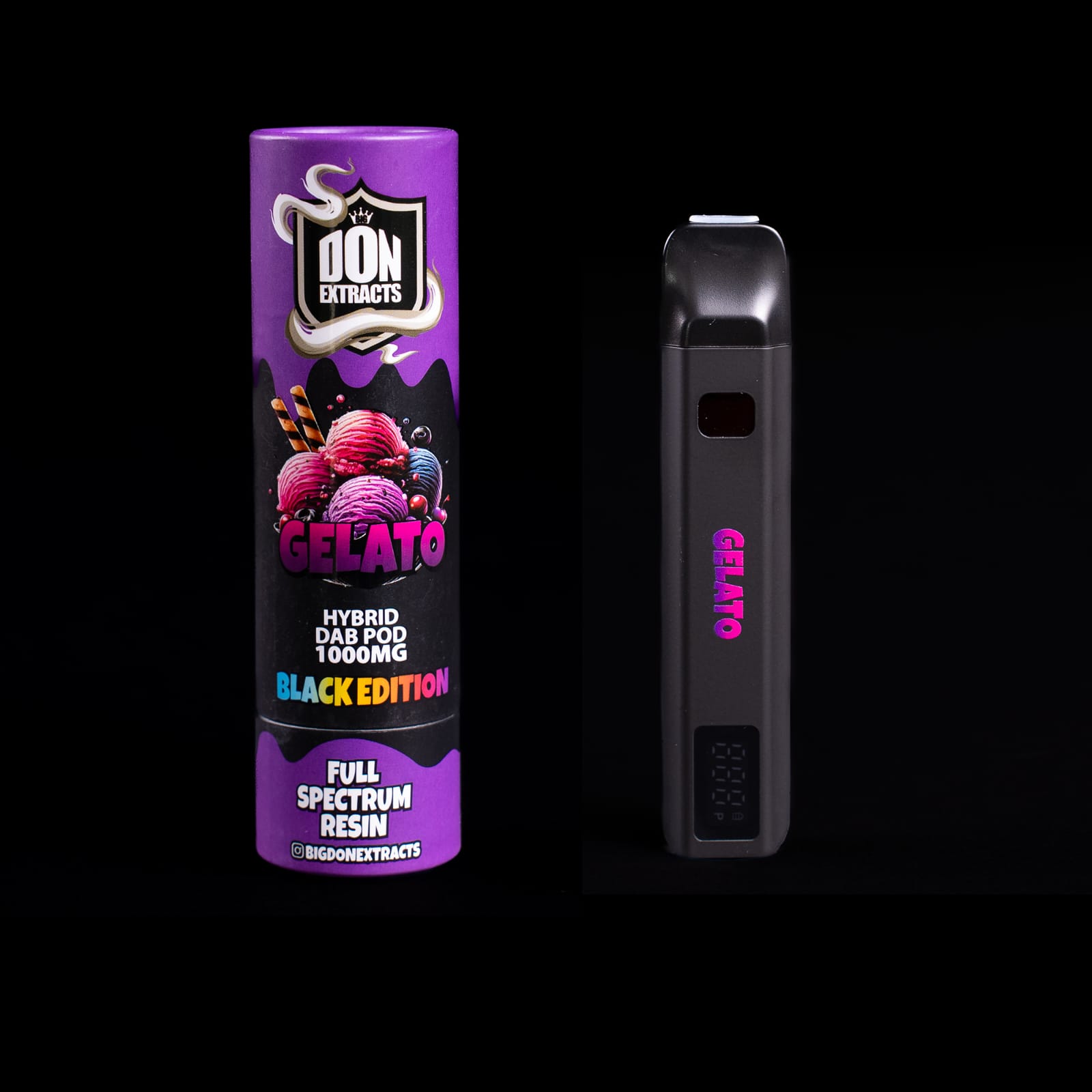 Gelato Black Edition dab pod