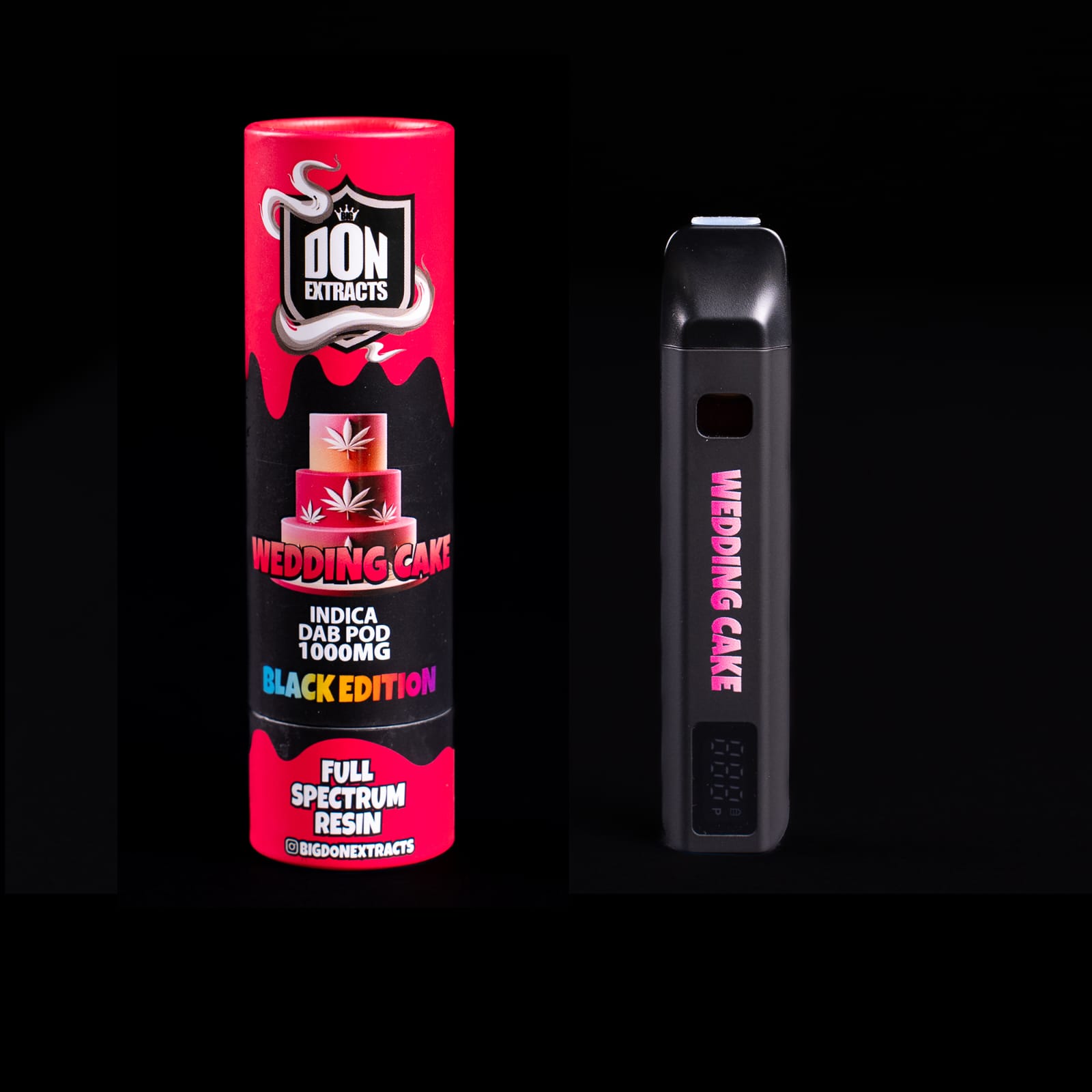 Wedding Cake Black Edition dab pod