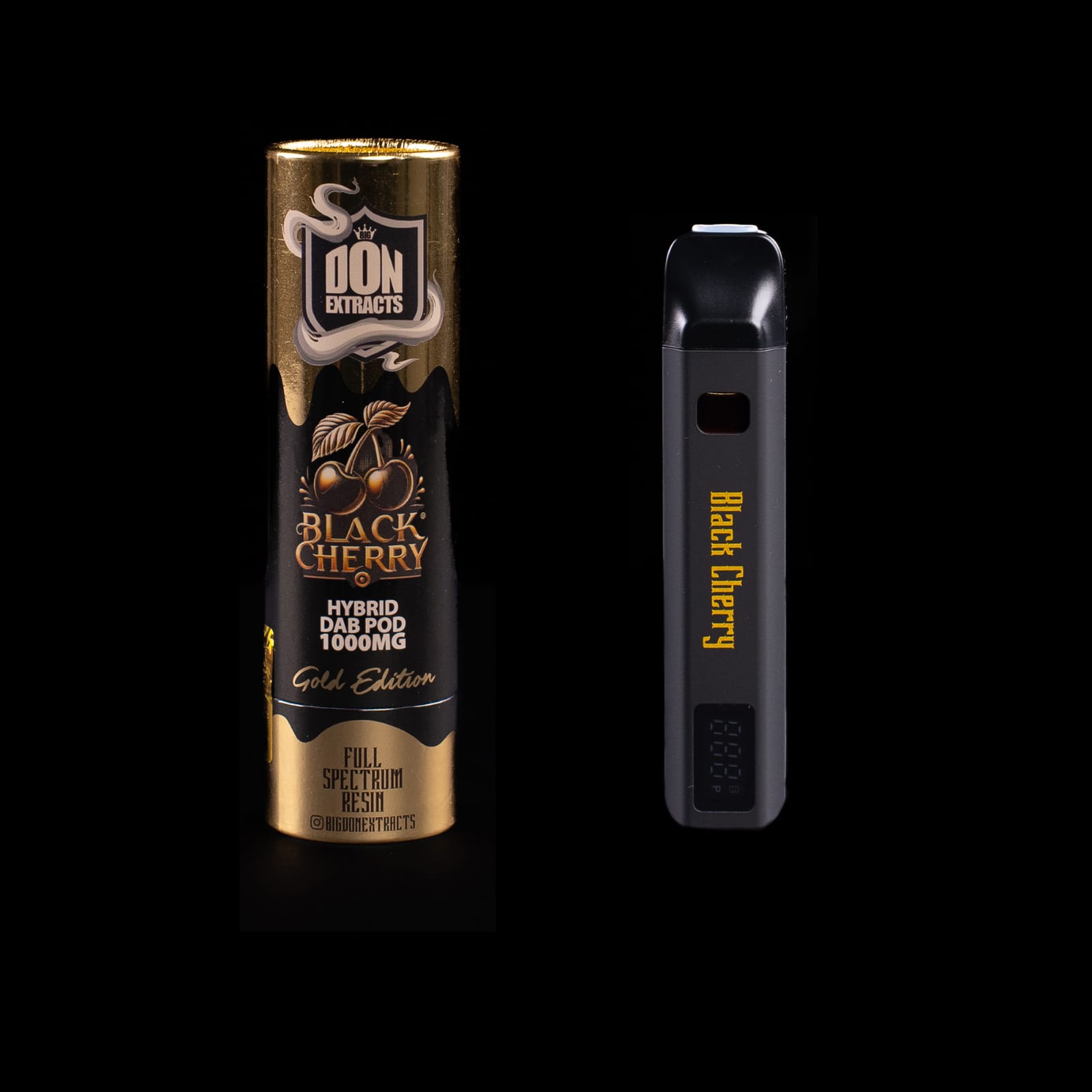 Black Cherry Gold Edition dab pod