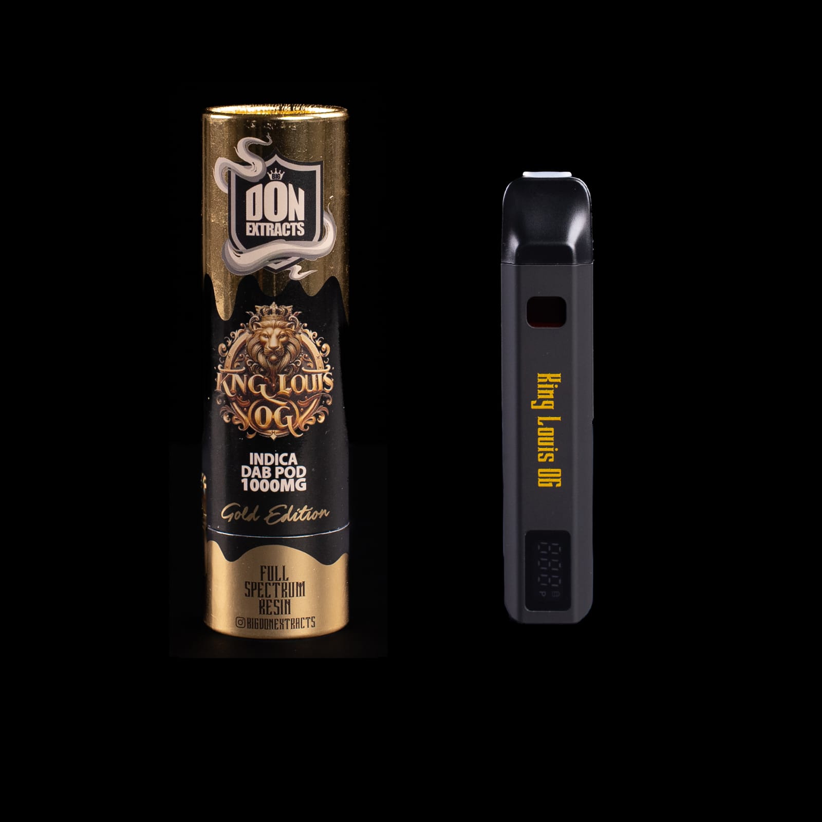 King Louis OG Gold Edition dab pod