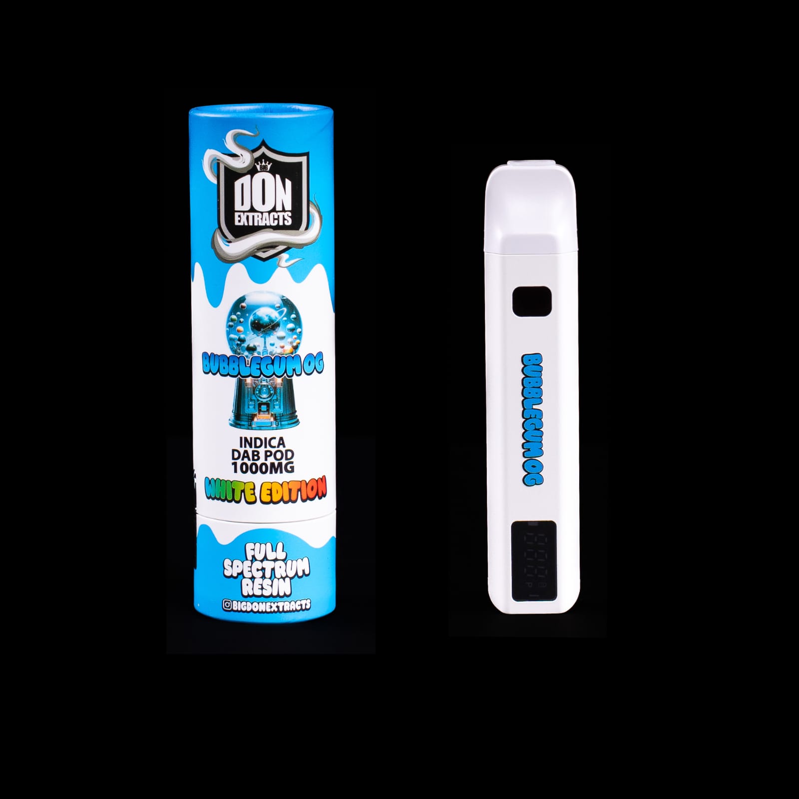Bubblegum OG White Edition dab pod
